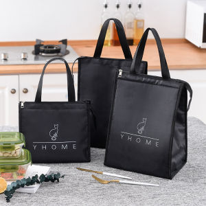 Lunch Food Box Bag Fashion Insulated Thermal Bags Food Picnic Lunch Bags for Women Men Cooler Tote Bag Case