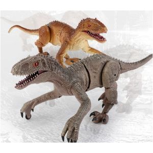 Nodia 2.4G Remote Control Dinosaurus/RC Raptor Dinosaurus Mainan/Jurassic World/Berjalan Suara dan Cahaya Dinosaurus Mainan/Remote Control Dinosaurus Nodia Raptor Untuk Anak 4-6 Tahun - Lazada