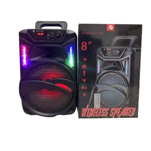 ลําโพงดอกใหญ่ 8 นิ้ว ลําโพงบลูทูธ KTS-1178 ลําโพงตัวใหญ่ มีหูลากล้อเลื่อน เสียงดัง เสียงดี