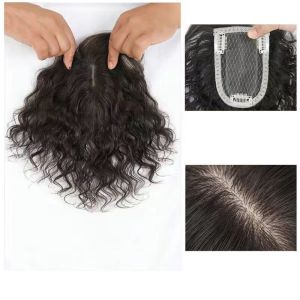 JON09 การต่อผม วิกผม toppers กับเรียบ ข้าวโพดดัด คลิปใน ชิ้นส่วนขอบผม ไร้รอยต่อไร้รอยต่อ หน้าม้าปลอม ผมม้า3D สังเคราะห์ สำหรับผู้หญิง