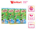 [Siêu thị WinMart] - Sữa uống Milo ít đường Nestle lốc 4 hộp x 180ml. 