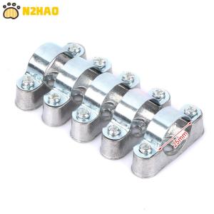 【N2HAO】 5Pcs Pipe Clamp With Screw From The Wall Yards Away From The Wall Of The Card Saddle Card Line Pipe Clip 16mm 20mm 25mm 32mm