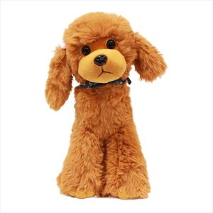 BAGUO Quà sinh nhật 23/30/40cm Quà Tặng tiệc Búp bê vải lông Thực tế Cho Trẻ Mới Biết Đi Vải nhung lông cho chó Chó xù lông Thú nhồi bông Sang trọng Con Chó Đồ Chơi