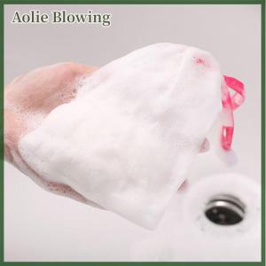 Aolie Soap Mesh Bag Mesh Net for Foaming Cleaning Bath Soap Net 
