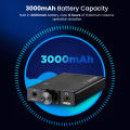 AIYIMA หูฟังพกพา H2เครื่องขยายเสียงไฮไฟเครื่องขยายเสียงหูฟัง DAC PCM 384Khz/32bit DSD 256ถอดรหัส AUX Balanced 3.5/4.4MM Outp. 