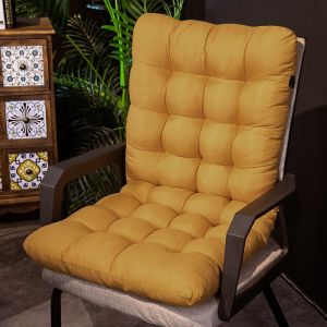 45*100cm Solid Color Bench Cushion Office Cushion Thickening Comfortable Seat Cushion Recliner Rocking Chair Cushion