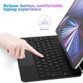 GOOJODOQ สำหรับเคส ipad พร้อม Magic Keyboard Wireless Bluetooth Keyboard Pro 11 Pro 11inch  iPad Pro12.9 Air 4 Air5 10th 10.9inch  Air6 M2/M3 11inch Air6 M2/M3 13inch iPad Pro 2024 11inch&13inch Thai keyboard 2018-2025. 