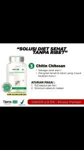 Promo Spesial Pelangsing Badan Cepat & Ampuh Ecer Chitin Chitosan Capsules & Jiang Zhi Tea