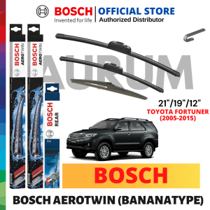 Bosch Aerotwin Wiper Blade set for Toyota Fortuner 2005-2015 (21/19/12) 3pcs