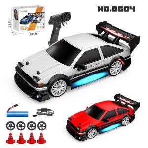 Free Delivery! 4WD Remote Control Car RC Drift 1:24 20KM/H High Speed Vehicle with LED Lights Racing Sport Toy for Adults Boys Girls Kids Gifts