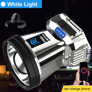 Bright long-range outdoor lights100x brighter than car lights outdoor LED headlight  portable headlight USB can charge your phone 48h available on a single charge 100% waterproof outdoor camping headlamps outdoor head-mounted flashlight