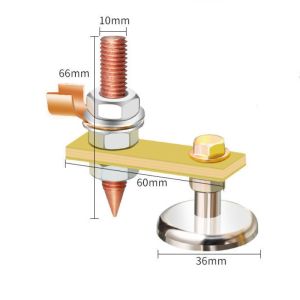 [HCM] Kẹp Mát Nam Châm Lực Hút Siêu Mạnh Dùng Cho Máy Hàn Cắt Đến 300A siêu rẻ -TyHome