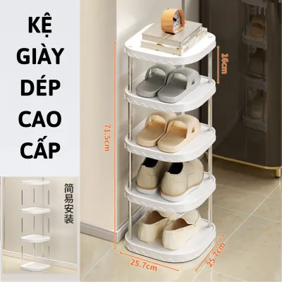 KỆ GIÀY DÉP 5 TẦNG KHUNG THÉP CAO CẤP - KỆ ĐỰNG GIÀY DÉP 5 TẦNG TIỆN LỢI - KỆ ĐỰNG GIÀY DÉP KỆ ĐỰNG ĐỒ DÙNG CÁ NHÂN THÔNG MINH