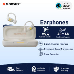 DMOOSTER D73 Bluetooth 5.4 Wireless Earphones with Joint OWS Intelligent Control Directional Sound and Smart App Integration