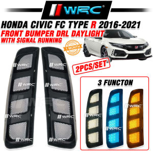 Honda Civic FC Type R 2016 - 2021 Front Bumper DRL Daylight With Signal Running ( 3 Colour )