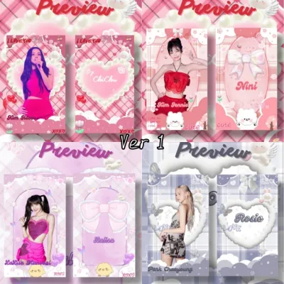 Card des sticker tấm freebies blackpink - mặc định có df sản xuất