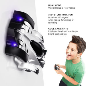 2.4G Anti Gravity Wall Climbing RC Car Electric 360 Rotating Stunt RC Car Antigravity Machine Auto Toy Cars with Remote Control