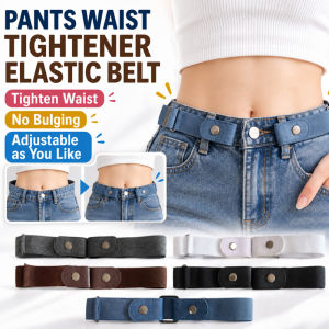 💕In Stock💕Seamless Invisible Elastic Belt/hot Men's And Women's Invisible Belt/without Buckle Seamless Lazy Belt/wild Elastic Elastic Jeans Belt Decoration裤子腰围收缩松紧腰带