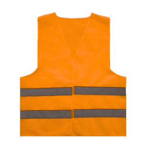 CSM Economi safety reflective vest jacket mesh fabric security traffic baju keselamatan velcro fluorescent belt