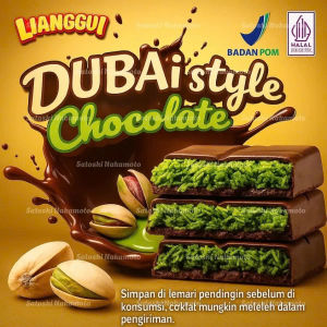 Premium Dubai Chocolate Halal 迪拜巧克力成品千丝酥夹心开心果脆巧克力热门巧克力黑巧梦工厂