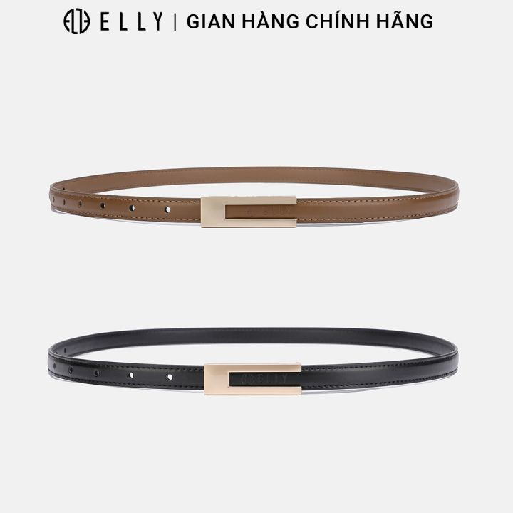 [Brand Day] Dây lưng nữ cao cấp da thật ELLY – ED68 | Lazada.vn