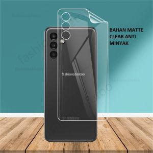 SAMSUNG A56 5G A36 5G A26 5G A06 5G A06 A16 A16 5G A35 5G A55 5G A15 4G A15 5G A25 5G ANTI GORES HYDROGEL MATTE BELAKANG ANTI JAMUR SKIN GARSKIN BACK JELLY PELINDUNG