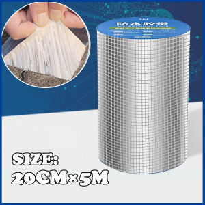Tape waterproof 5/10/20/30cmx5m roof sealant waterproof duct sink adhesive Aluminum waterproof tape