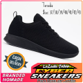 SEPATU NICE PRIA SERIES WARNA HITAM FULL Black School Shoes. 