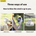 NITECORE NEF10 3-in-1 Camping Electrice Fan USB-C Rechargeable Ceiling Fans 10000mAh Power Bank LED Ring Light Adjustable Tripod. 