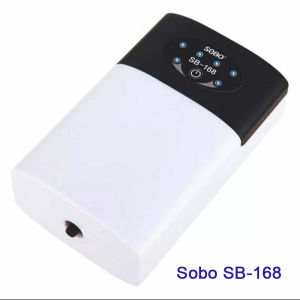 Máy sủi oxy tích điện cho bể cá 2 vòi Sobo SB 268 1 vòi Sobo SB 168 (tặng kèm dây và quả sủi oxy)