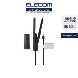 ELECOM Mini USB Hair Straightener/ Quick Heat Up/ Travel/ Portable Multi-styling Hair Straightener HAB-HIS01U Series
