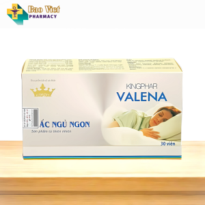 Giấc ngủ sâu ngon Valena Kingphar Hộp 30 viên