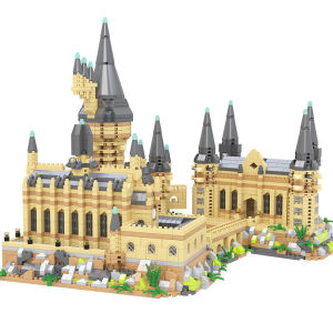 FENAFE【♥️️️BEST♥️】6000PCS 3D Harry Potter Magic Castle Disney Princess House Buiding Blocks Fantasy Magic Edukasi Mainan Block/ Bangunan Mainan Blok Bangunan Dapat Merangsang Bongkar Pasang Mainan