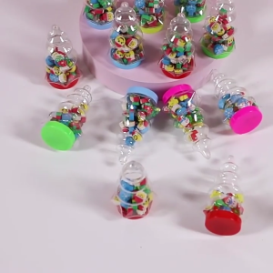 230Pcs Giáng Sinh Erasers Trong Chai Cho trẻ em bé trai bé gái Kỳ Nghỉ Hiện Nay Chủ đề giáng sinh Cao Su Erasers Stocking Chất độn