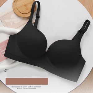 MiWear Seamless Bra Comfort Ladies Soft Underwear Female for Women Wireless Adjustable Push Up Bras Lingerie Intimate