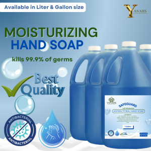 Safeguard Antibacterial Hand Soap – Proven 99.9% Germ Elimination Gentle Care
