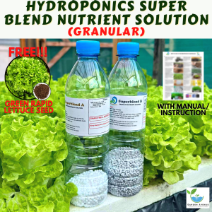 HYDROPONICS GRANULAR NUTRIENT SOLUTION - HIGH QUALITY/PROVEN GROWTH/EASY TO USE/WITH MANUAL/INSTRUCTIONS
