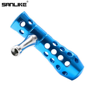 SANLIKE Aluminum Fishing Reels Handle Knob Suitable for Shimano Type B & Daiwa Type L Replacement Fishing Knob Reel Accessories