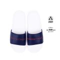 Aerostreet 39-44 Calvin Putih Navy - Sandal Selop Pria Wanita BABAA. 