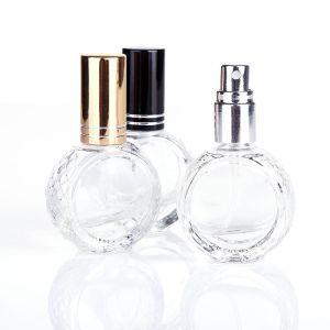 30ml Round Perfume Bottle Sub-bottling Glass Spray Refillable Bottle Mini Portable Travel Bottles Cosmetic