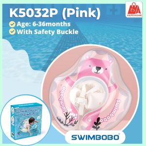Swimbobo Baby Boat Infant Kids Swimming Float Infant Newborn Float Pelampung Leher Car Neck Float and Arm Pump Berenang Budak Safety Float Swimming Pool Aid Swimming Ring