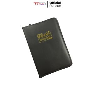 TOPLA Document Keeper DK-888 Zipper Kulit F4 - Folder File Map 20/40/60 Leather Resleting