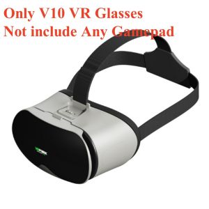 V10 4K Virtual Reality VR Glasses 3D Glasses Google Cardboard Box Headset Helmet for IOS Android Phone 4-6.7"Support Joysticks