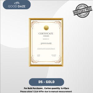 GOODDAZE A4 Certificate Frame Home Decor Photo Cert Frame A4 Frame Sijil Gambar Frem Sijil