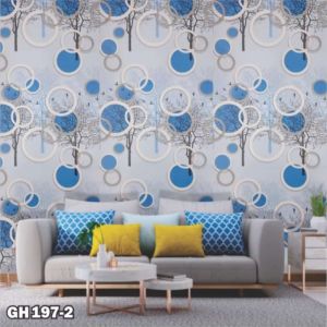 Wallpaper sticker dinding Polkadot wallsticker hiasan dinding terlaris / STICKER DINDING / GH / SUDAH ADA LEM 45CM X5M