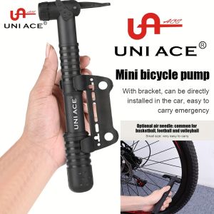 [UNI ACE] New Bicycle Mountain Road Bike Mini Air Inflator Presta Air Pump