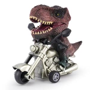 2025 Inertia Induced Dinosaur Motorcycle Model Toy Creative Big Head T-Rex Pterodactyl Kids Boys Durable against DropsKLCB