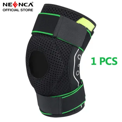 NEENCA Hinged Knee Brace Adjustable Knee Support Sleeve Wrap Sports Knee Brace Support Compression Anti-collision Patella Belt Patellar Tendon Helping Relieve Strains ACL and MCL Injuries