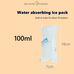 100PCS Reusable gel Ice Bag 100ml/200ml/300ml/400ml ice pack for Food Storage