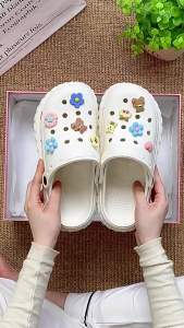 Clogs For Men Summer Outdoor Wear 2026 New Model Eva Height-Increasing Non-Slip CoupleS Nurse Slippers For Women